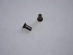 20 Stück Senknieten DIN 661 Stahl blank 5x14 mm Gesamtlänge