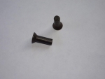 20 Stück Senknieten DIN 661 Stahl blank 5x18 mm Gesamtlänge