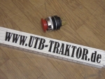 Hupknopf Traktor Fiat Rot 22 mm Einbaudurchmesser