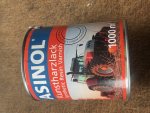 Asinol Kunstharzlack 1 liter Rot Ral 3003