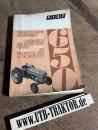 Ersatzteilkatalog Traktor Fiat 650 original