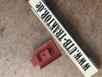 Blech Abdeckung mit  Schraube am Motor GT124 Multicar M22 Waran
