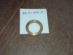 Scheibe Messing  für Bolzen Vorderachse UTB Fiat  5,0 mm