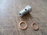 Hohlschraube M12 x 1,5 mit 2 Kupferdichtungen