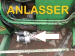 Anlasser Getriebeanlasser Traktor Deutz D15 mit F1L712 Motor 712
