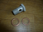 Hohlschraube M16 x 1,5 mit 2 Kupferdichtungen